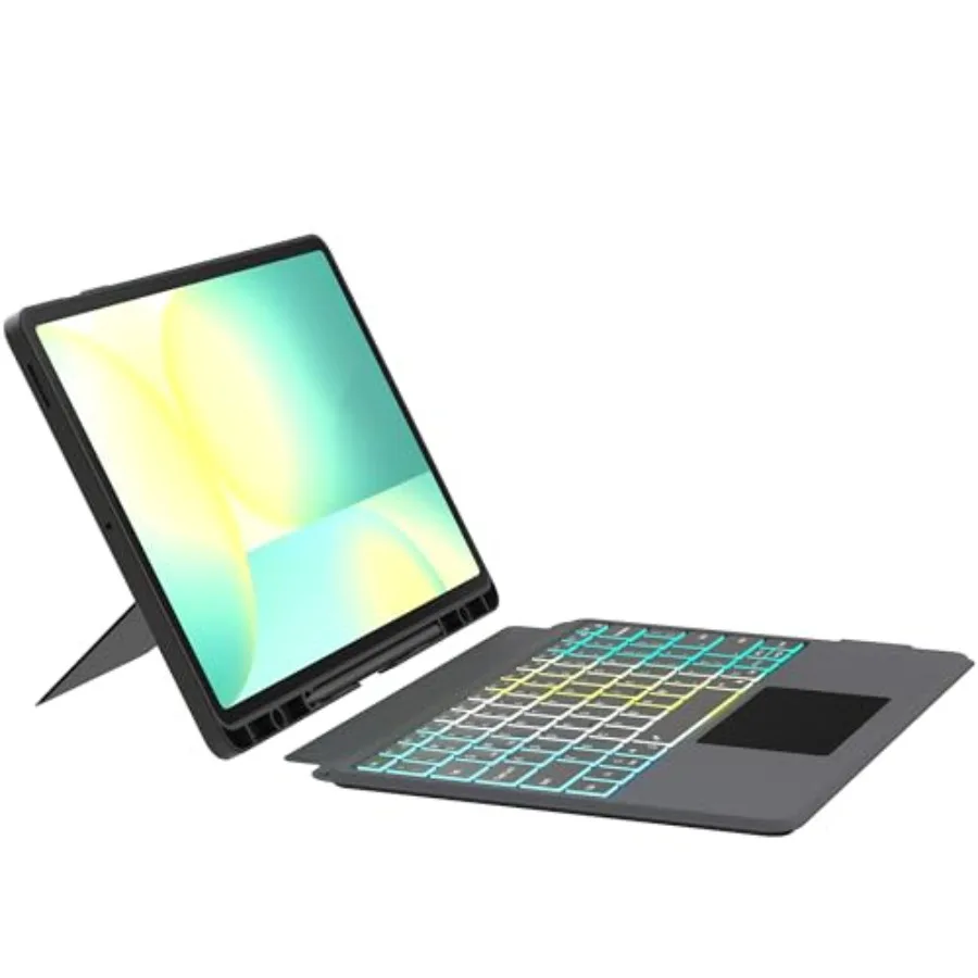 Ai Key Keyboard Case for 13.1 Samsung Galaxy Tab S10 FE+ Plus 2025 : One-Click DEX Mode Rainbow Backlit Smart Touchpad Ultra-Th
Ai Key Keyboard Case for 13.1 Samsung Galaxy Tab S10 FE+ Plus 2025 : One-Click DEX Mode Rainbow Backlit Smart Touchpad Ultra-Th