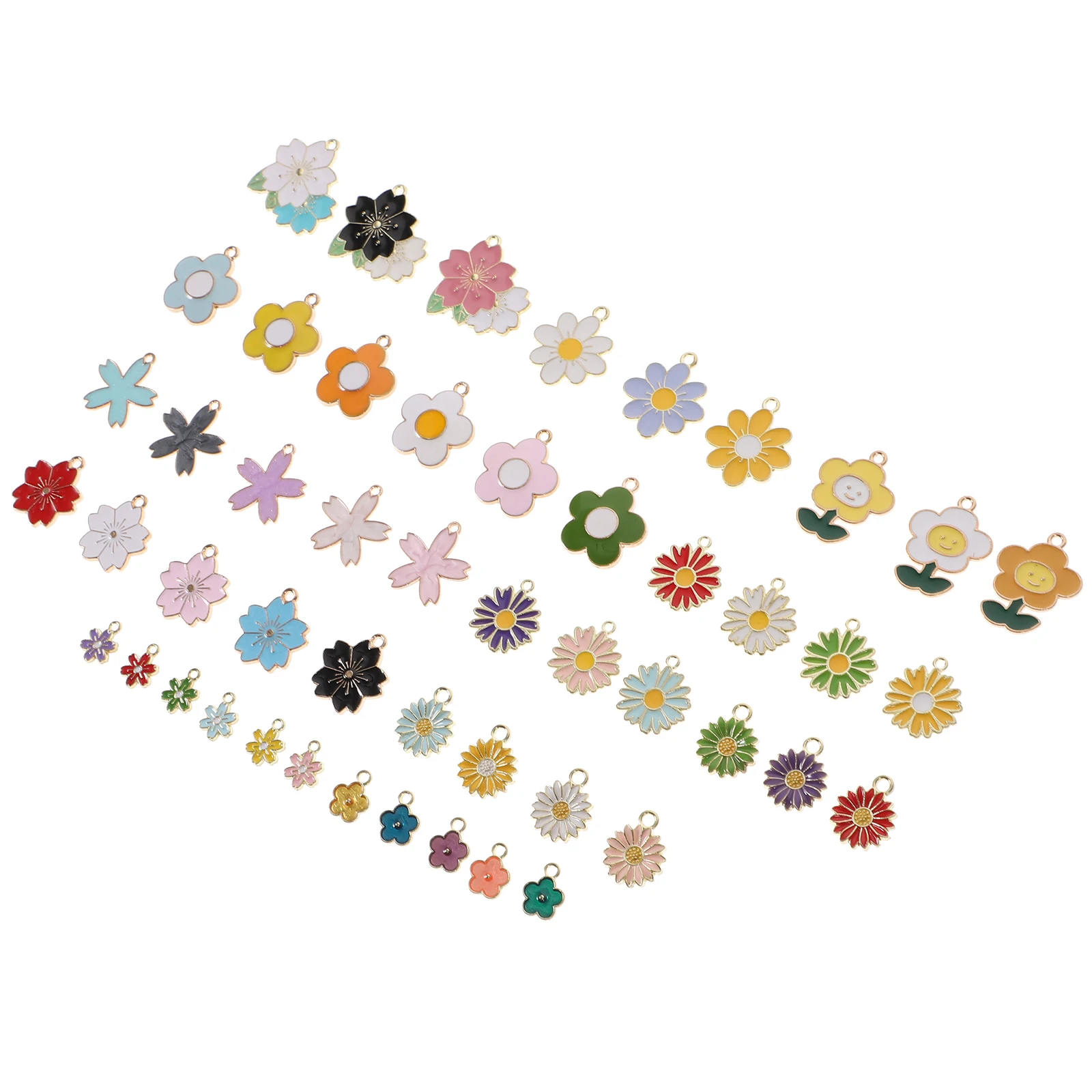 50pcs Keychain Pendants Charm Assorted Charms Flower Beads Jewelry Accessories Alloy Material Thickened Durable Creative Design
50pcs Keychain Pendants Charm Assorted Charms Flower Beads Jewelry Accessories Alloy Material Thickened Durable Creative Design