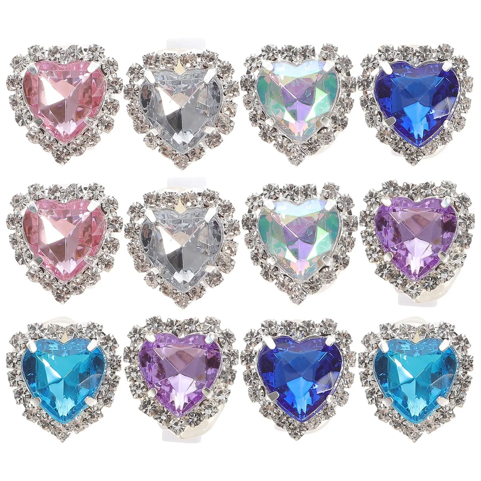 12 Pcs Shoe Buckles Decorations Shoelace Charms Blue Purple Pink White Colors Glass Easy DIY Use Shoe
12 Pcs Shoe Buckles Decorations Shoelace Charms Blue Purple Pink White Colors Glass Easy DIY Use Shoe