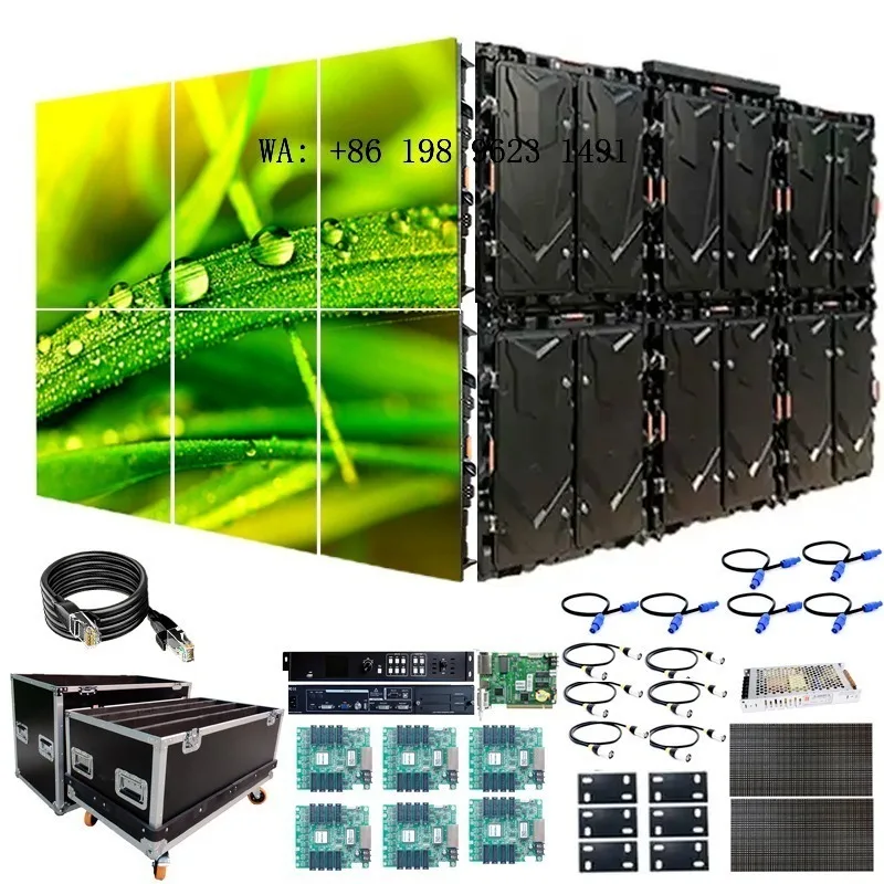 3.91mm Giant Outdoor LED Screen Seamless Splicing Panel for Church Nightclub Elevator Commercial Stage Advertising Display
3.91mm Giant Outdoor LED Screen Seamless Splicing Panel for Church Nightclub Elevator Commercial Stage Advertising Display
