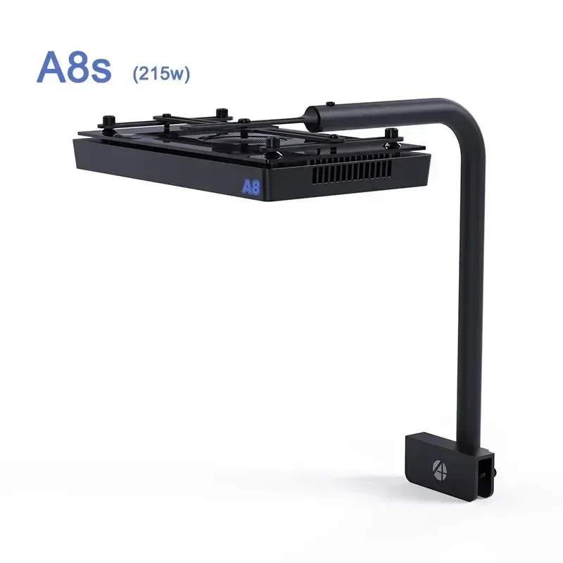 A8S Dimmable 215W Marine Aquarium WiFi LED Reef Light for Saltwater Coral Fish Tanks
A8S Dimmable 215W Marine Aquarium WiFi LED Reef Light for Saltwater Coral Fish Tanks