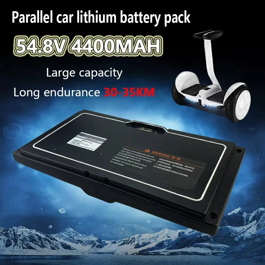 54.8V 4400mAh 4-pin Li-ion battery pack can be connected to the APP, suitable for the Xiaomi No. 9 balanced car battery
54.8V 4400mAh 4-pin Li-ion battery pack can be connected to the APP, suitable for the Xiaomi No. 9 balanced car battery