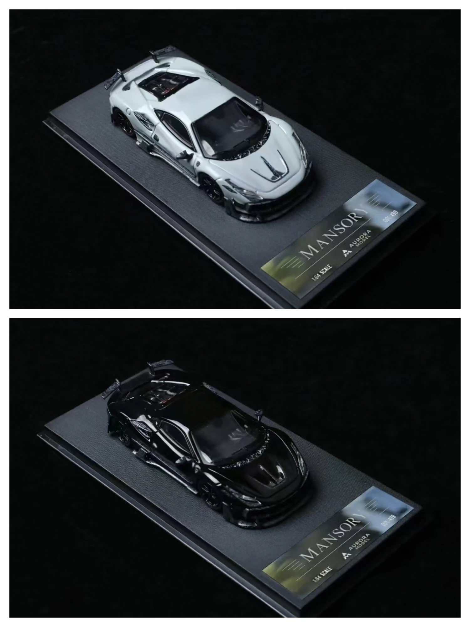Spot AM 1:64 Prancing Horse F8 Tributo Mansory Модифицированная модель автомобиля из сплава
Spot AM 1:64 Prancing Horse F8 Tributo Mansory Модифицированная модель автомобиля из сплава