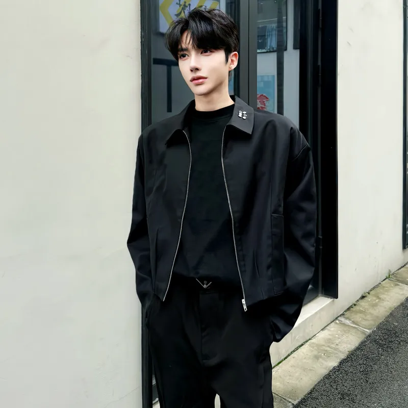 American High Street ort Bla Jaet Men's Spring Autumn Sli Zipper Cleanfit Adstrative Jaet Trendy Loose Fit Po...
American High Street ort Bla Jaet Men's Spring Autumn Sli Zipper Cleanfit Adstrative Jaet Trendy Loose Fit Po...