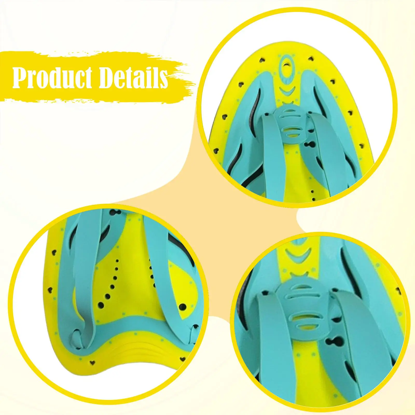 Swim Hand Paddles Training Hand Fin Accessories Practical Swimming Gears Gift Modern Comfortable Swim Training Gloves
Swim Hand Paddles Training Hand Fin Accessories Practical Swimming Gears Gift Modern Comfortable Swim Training Gloves