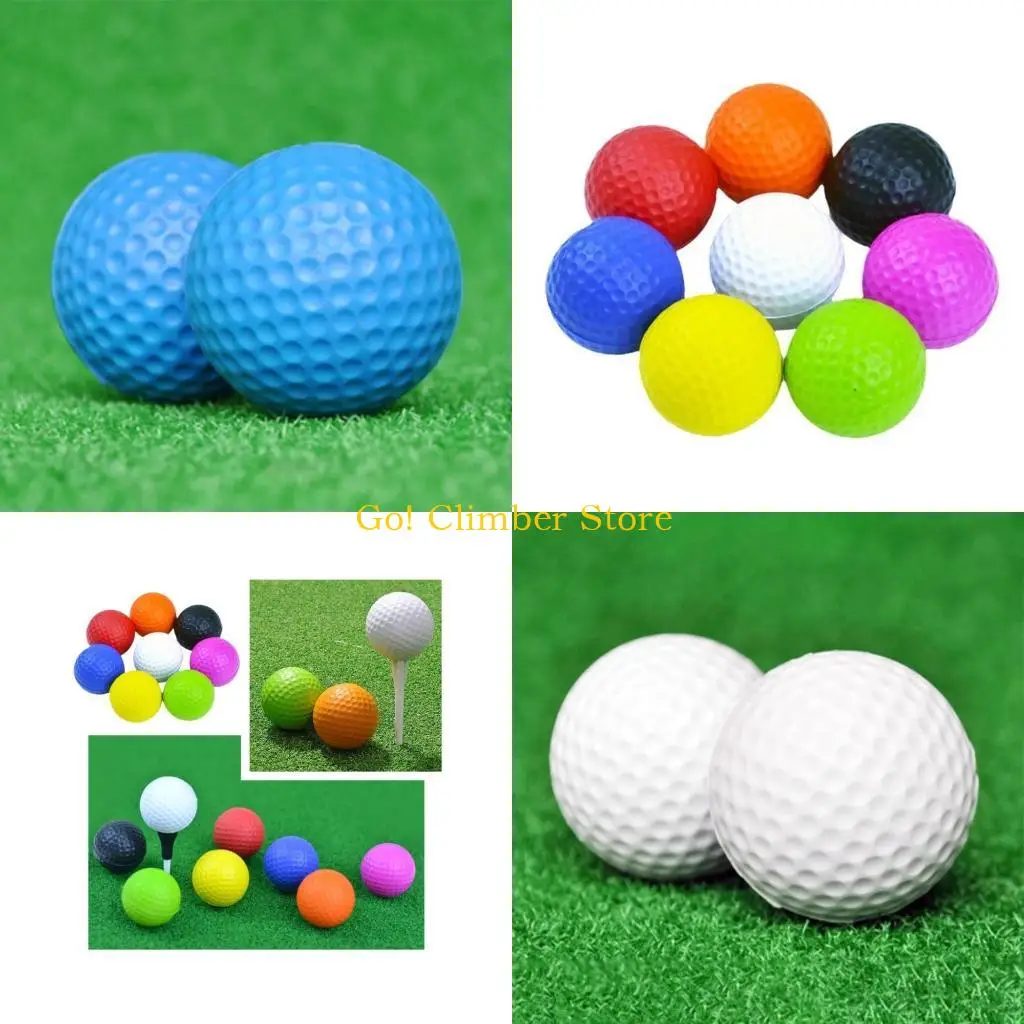 Q84C 10 Pack PU Foams Golf Practice Ball Realistic Feel Flight Training Ball for Indoor Outdoor Backyard, Golf Ball Colored
Q84C 10 Pack PU Foams Golf Practice Ball Realistic Feel Flight Training Ball for Indoor Outdoor Backyard, Golf Ball Colored