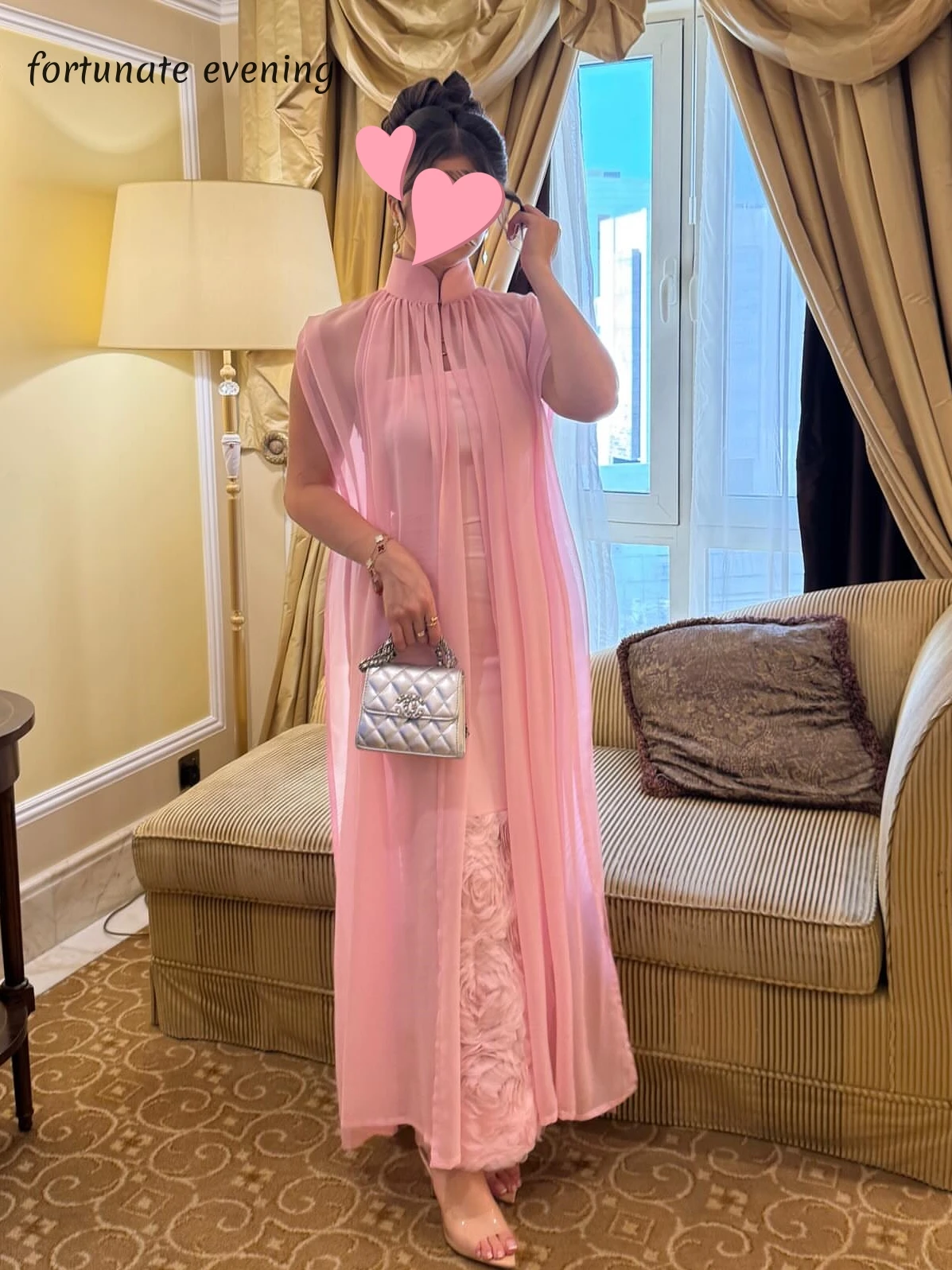 Fortunate Evening Elegant Vintage Sweet Pink Flowers Lace Chiffon Customized Formal Occasion Prom Dress Evening Party Gowns
Fortunate Evening Elegant Vintage Sweet Pink Flowers Lace Chiffon Customized Formal Occasion Prom Dress Evening Party Gowns