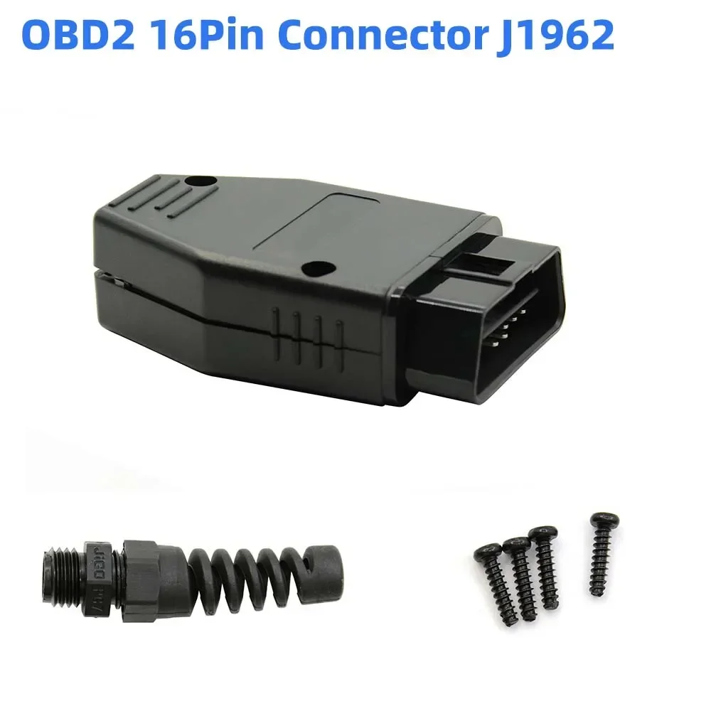 16P OBD штекер OBD2 16-контактный разъем-адаптер J1962 Разъем OBD2 1962 Корпус + Корпус +SR+ Винты с штекерным чипом 12 В 24 В
16P OBD штекер OBD2 16-контактный разъем-адаптер J1962 Разъем OBD2 1962 Корпус + Корпус +SR+ Винты с штекерным чипом 12 В 24 В