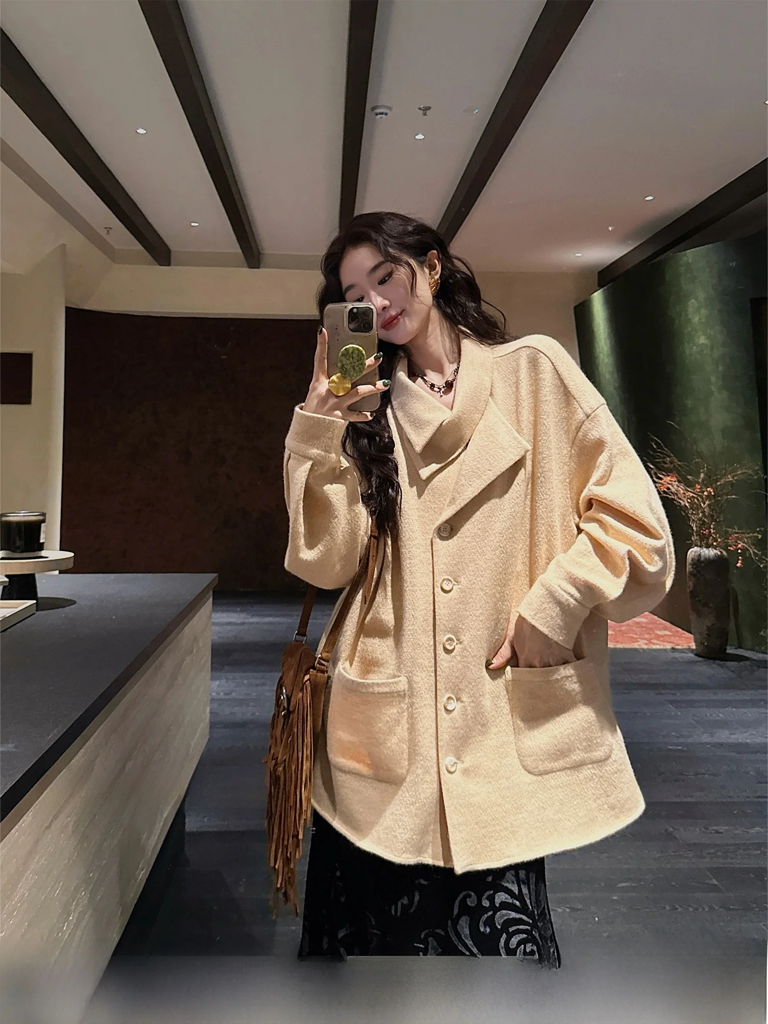 Sanji Bla Flower Knitted Thiened Double Collar Women's irt Commute Sle Winter Collection Long Sve Warm Faion
Sanji Bla Flower Knitted Thiened Double Collar Women's irt Commute Sle Winter Collection Long Sve Warm Faion