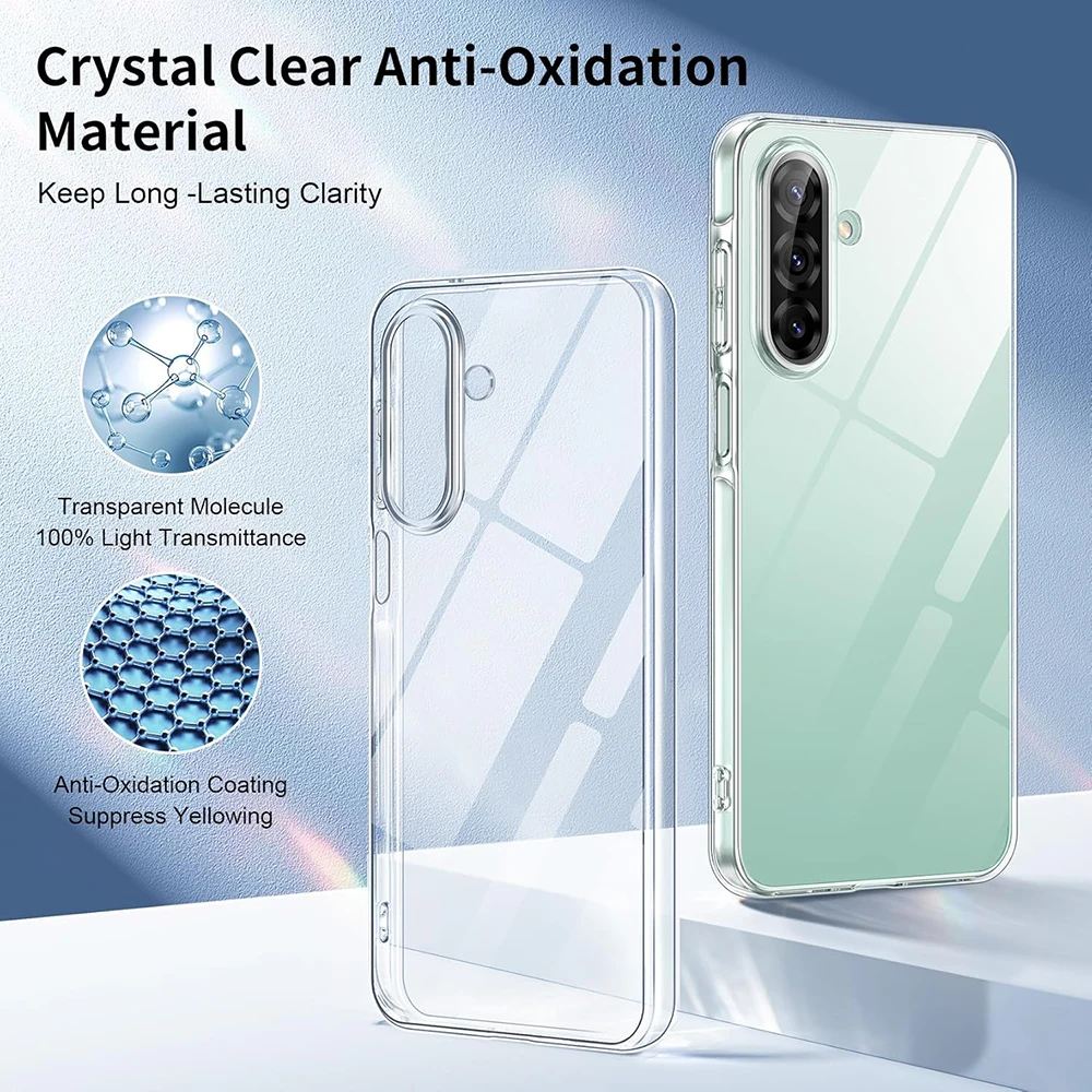 Ultra Thin Silicone Soft Case For Samsung A56 A36 A26 A16 A06 A55 A15 A35 A05s A25 A54 A34 A14 A53 A33 A23 A52 A72 Clear Cover
Ultra Thin Silicone Soft Case For Samsung A56 A36 A26 A16 A06 A55 A15 A35 A05s A25 A54 A34 A14 A53 A33 A23 A52 A72 Clear Cover