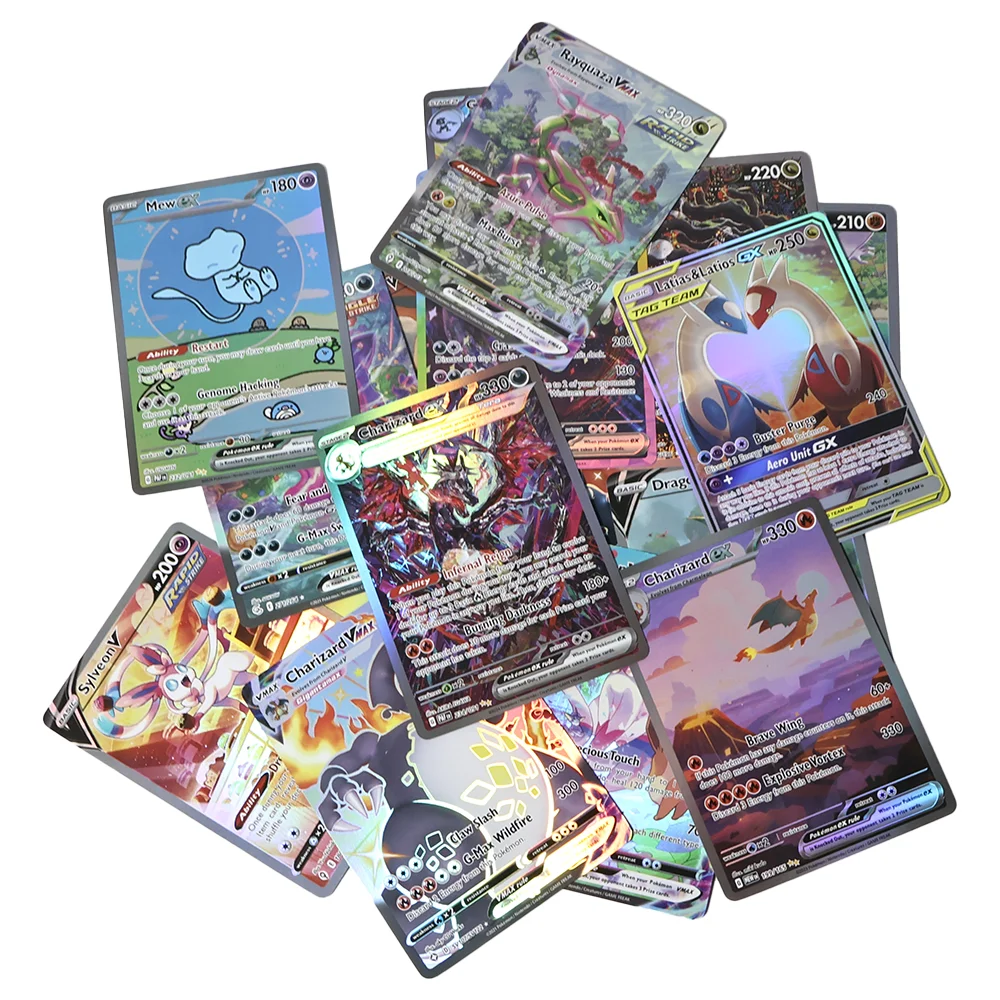 Proxy PKM PTCG High Quality Charizard Giratina Mew Pikachu Sylveon Proxy Foil Cards Game Collection Anime Cards.
Proxy PKM PTCG High Quality Charizard Giratina Mew Pikachu Sylveon Proxy Foil Cards Game Collection Anime Cards.