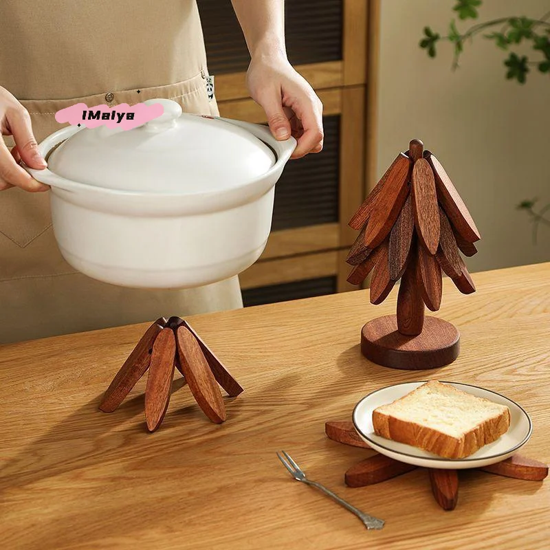 Wooden Christmas Tree Shape Stand Decorative Anti-Scald Heat Resistant Table Ornament Mat Coaster Tree Design
Wooden Christmas Tree Shape Stand Decorative Anti-Scald Heat Resistant Table Ornament Mat Coaster Tree Design