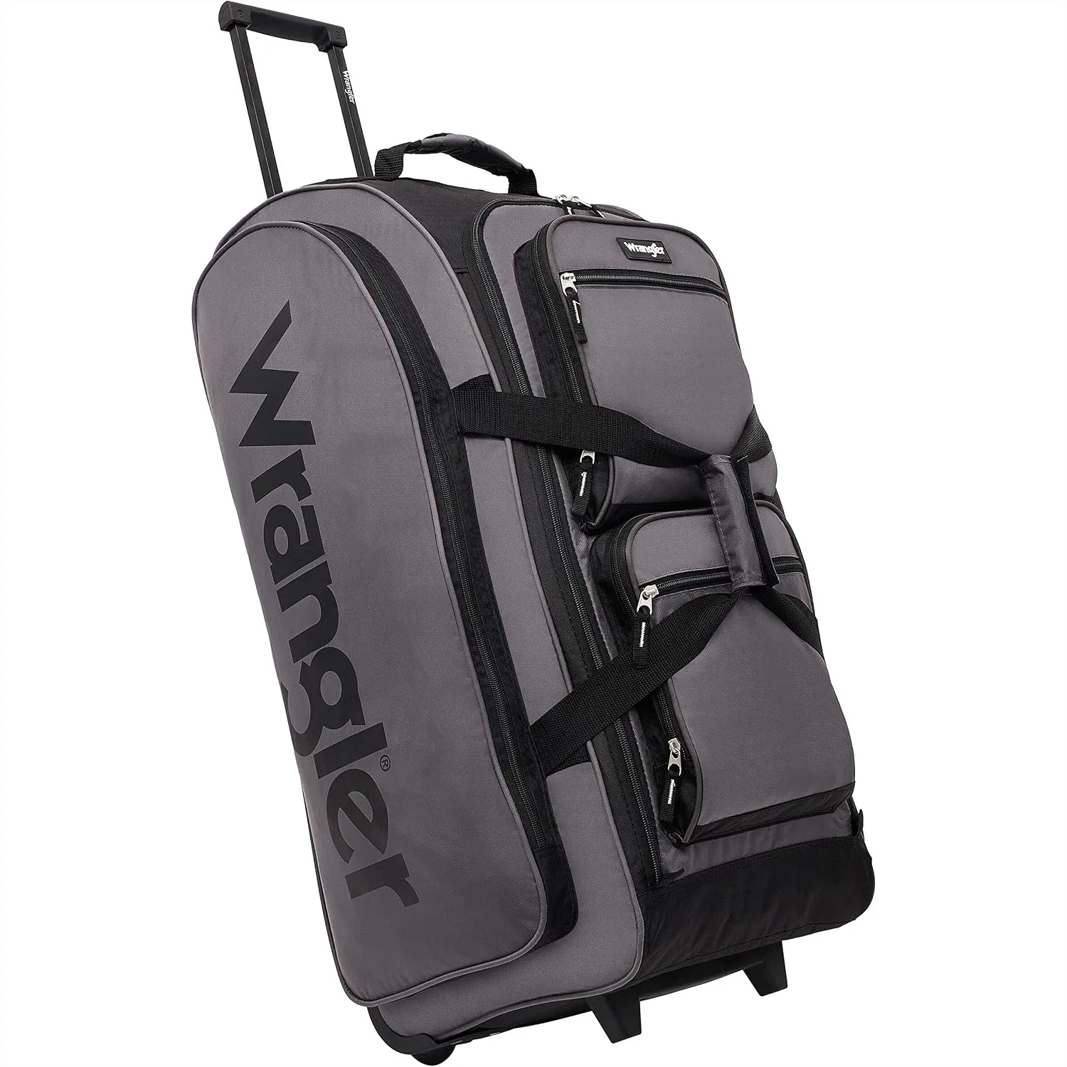 Rolling Duffel Bag with Spinner Wheels for Travel, 30-Inch Lightweight Luggage
Rolling Duffel Bag with Spinner Wheels for Travel, 30-Inch Lightweight Luggage