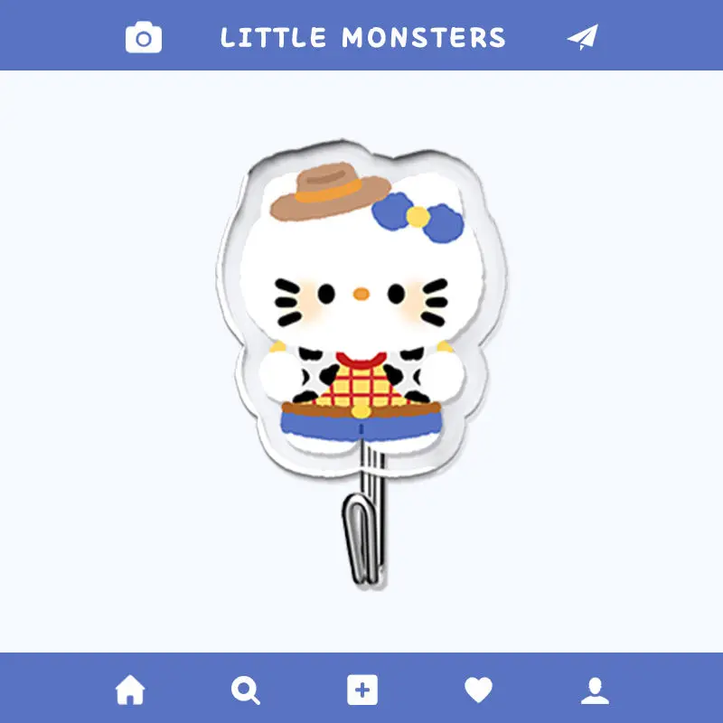 Hello Kitty Pothook No Punching Required Kitchen Bathroom Hostel Cute Sticky Hooks Cartoon Modeling Fashion Three Pothook
Hello Kitty Pothook No Punching Required Kitchen Bathroom Hostel Cute Sticky Hooks Cartoon Modeling Fashion Three Pothook