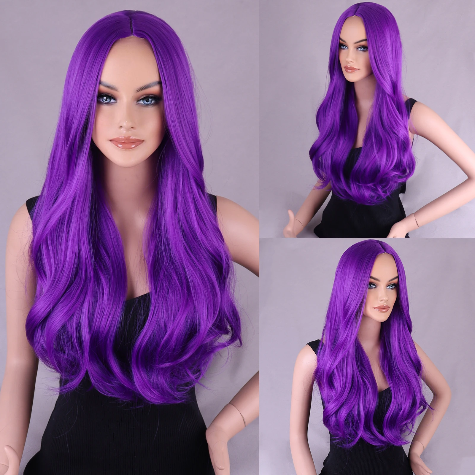 Women Middle Parted Full Wigs Natural Looking Breathable Wigs For Cosplay Costume Accessories Woman Girls Daily Use Hair Styling
Women Middle Parted Full Wigs Natural Looking Breathable Wigs For Cosplay Costume Accessories Woman Girls Daily Use Hair Styling