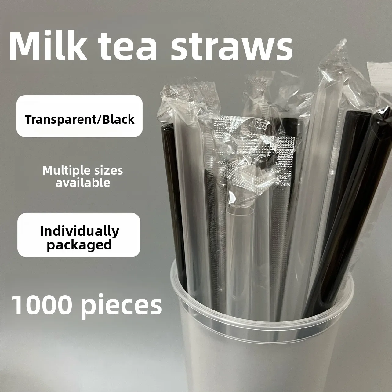 Milk Tea St Disposable Transparent Thiened Pearl Boba Independently Paaged Beverage Utensil from Mainland ...
Milk Tea St Disposable Transparent Thiened Pearl Boba Independently Paaged Beverage Utensil from Mainland ...