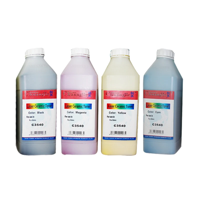 Laser enamel/white metal toner for digital laser ceramic printer xerox c328 cyan 150g magenta 150g yellow 150g black 150g
Laser enamel/white metal toner for digital laser ceramic printer xerox c328 cyan 150g magenta 150g yellow 150g black 150g