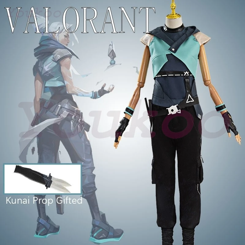 Jett Cosplay Wig Set Game VALORANT Jett Cosplay Costume With Free Kunai Prop Women Halloween Party
Jett Cosplay Wig Set Game VALORANT Jett Cosplay Costume With Free Kunai Prop Women Halloween Party