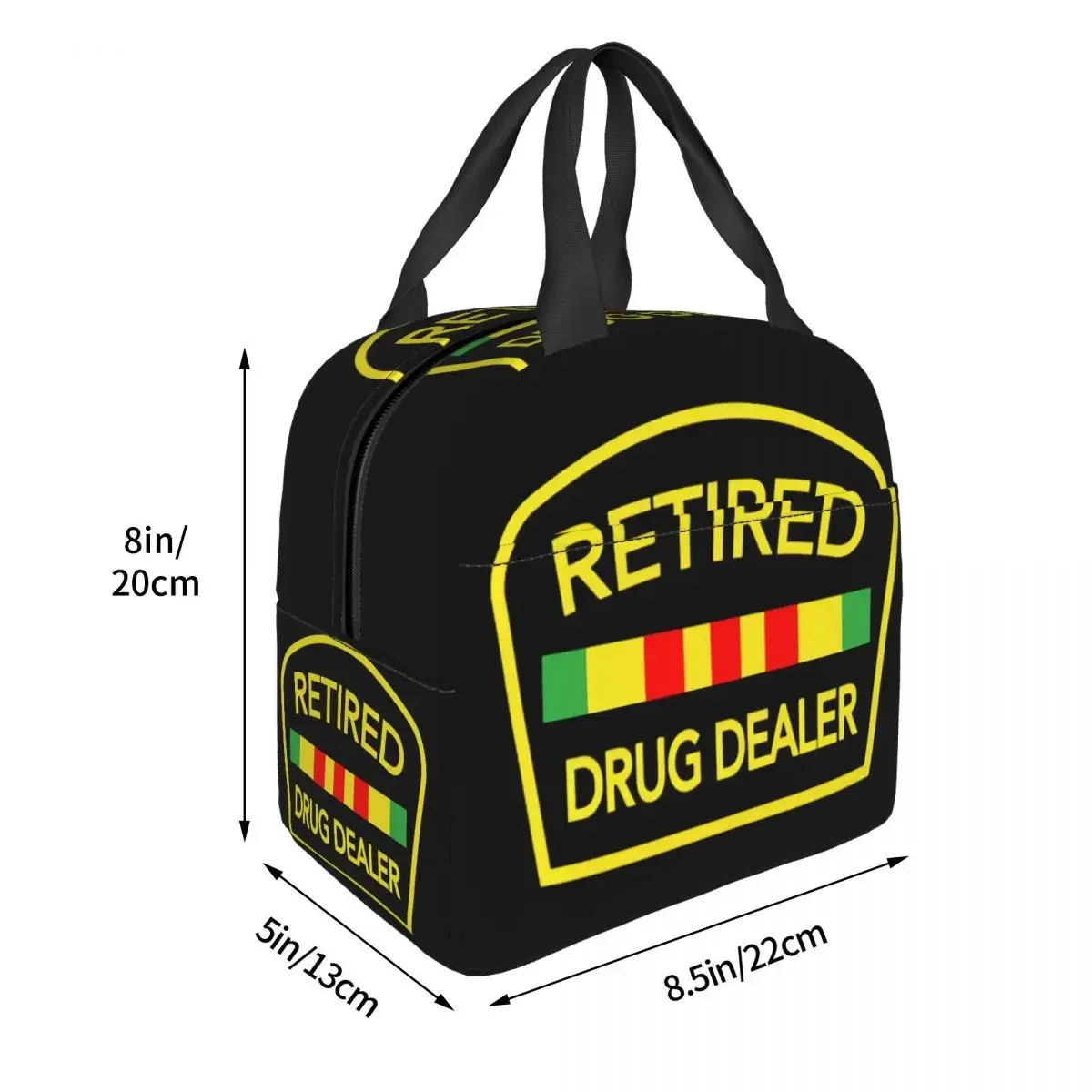 Retired Drug Dealer Insulated Lunch Bag for Women Reusable Humor Joke Quote Lunch Tote Office Picnic Travel Food Bento Box
Retired Drug Dealer Insulated Lunch Bag for Women Reusable Humor Joke Quote Lunch Tote Office Picnic Travel Food Bento Box