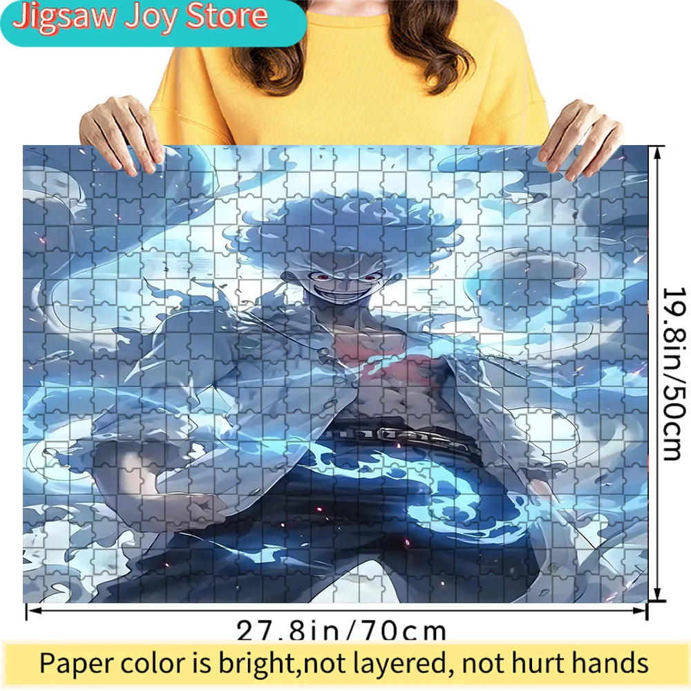 Premium Paper Jigsaw Puzzle One Piece Monkey D. Luffy Gear 5 Nika White Clouds Scene Art High Quality Cardboard Puzzle Fun Famil
Premium Paper Jigsaw Puzzle One Piece Monkey D. Luffy Gear 5 Nika White Clouds Scene Art High Quality Cardboard Puzzle Fun Famil