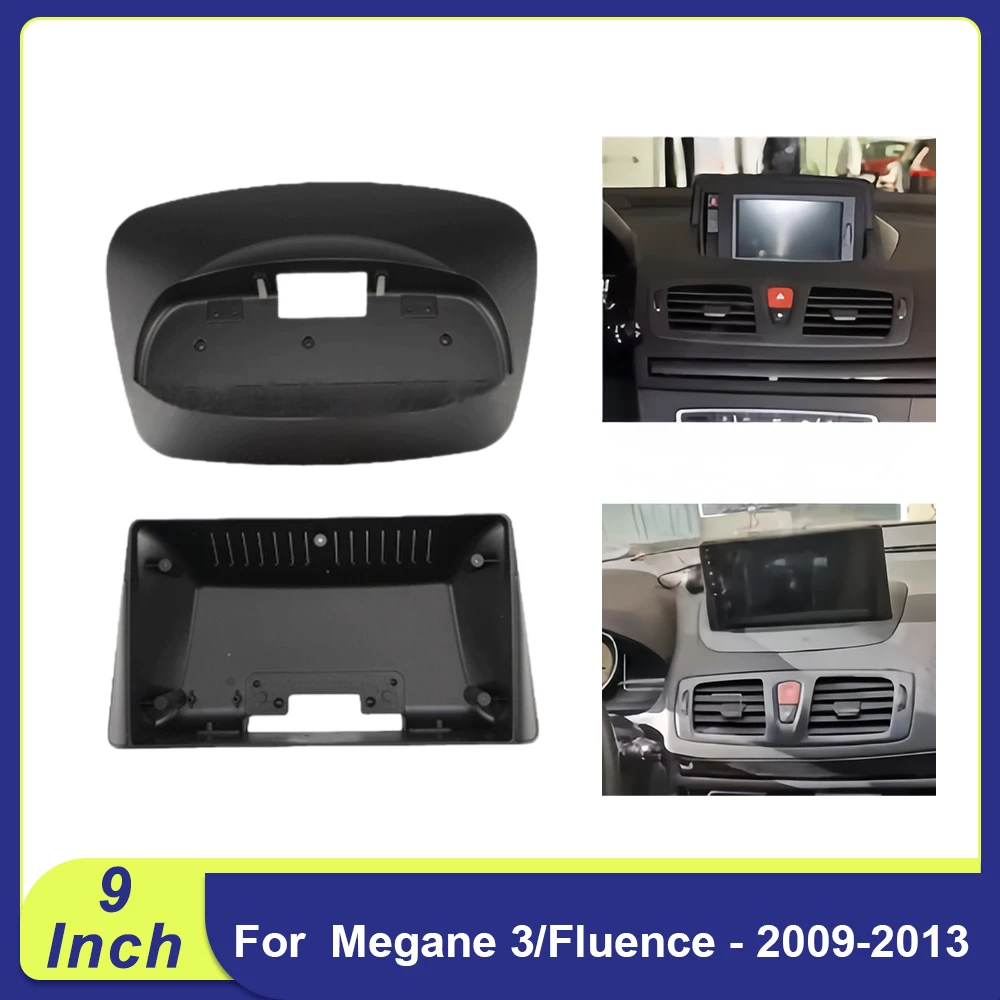 9" Android Radio Facia for Megane 3/Fluence - 2009-2013 w/ CANBUS Decoder
9" Android Radio Facia for Megane 3/Fluence - 2009-2013 w/ CANBUS Decoder