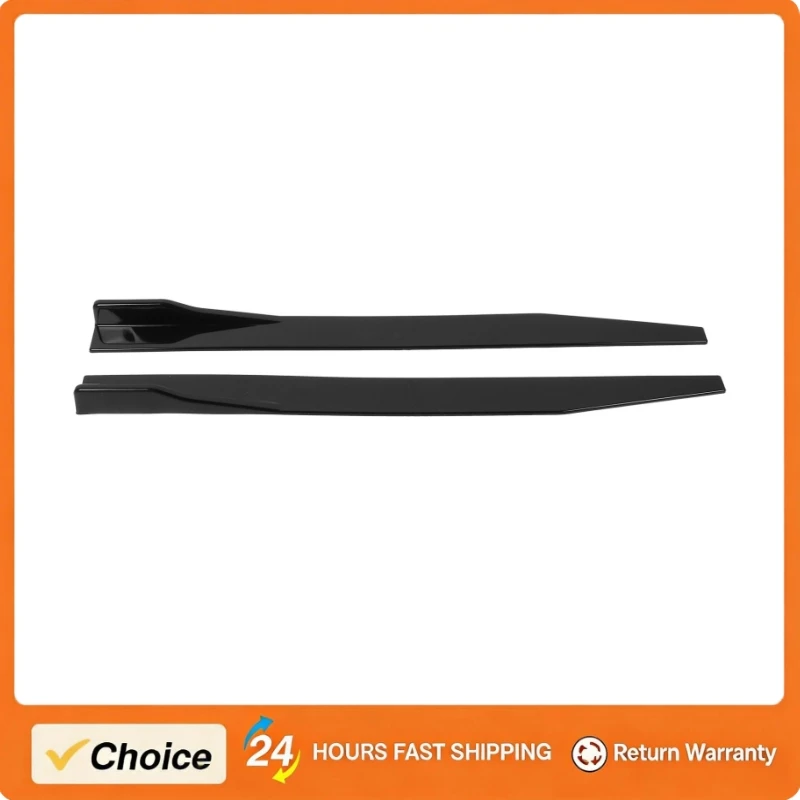 Car Side Skirt Splitter Lip Winglet Diffuser for Sedan and Hatchback 120cm/47.2in Glossy Black Rocker Splitters Car Accessories
Car Side Skirt Splitter Lip Winglet Diffuser for Sedan and Hatchback 120cm/47.2in Glossy Black Rocker Splitters Car Accessories