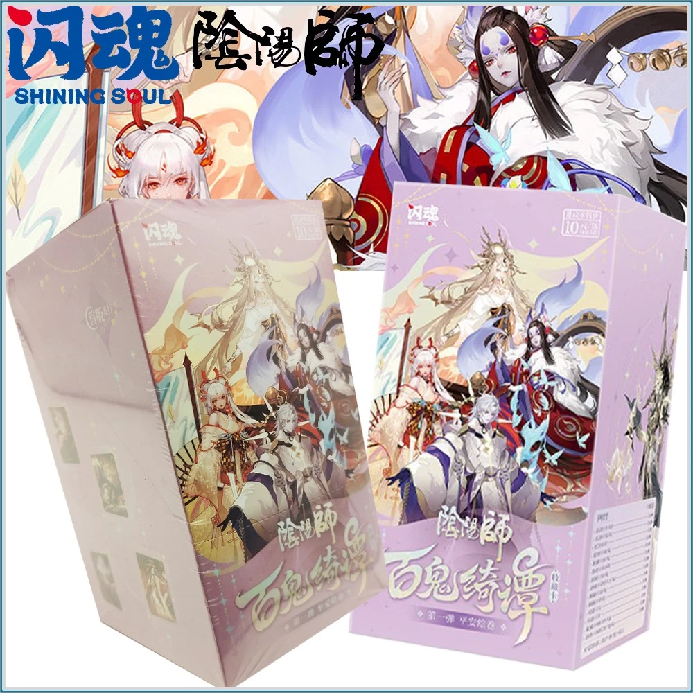 SHINING SOUL Official Onmyoji Game Hobby Collection Cards for Kids Q-version Cartoon Cute Character Exclusive Cards Fun Gifts
SHINING SOUL Official Onmyoji Game Hobby Collection Cards for Kids Q-version Cartoon Cute Character Exclusive Cards Fun Gifts