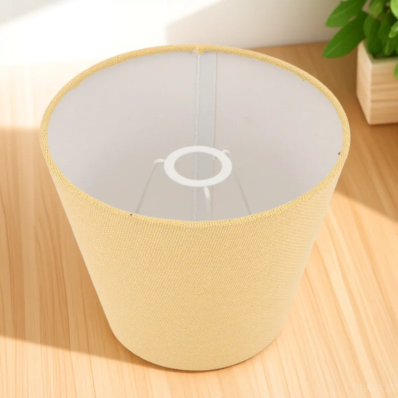 Cone Shaped Lampshade E14 Base Vintage Fabric Iron Desk Lamp Cover For Home Hotel Living Room Study Small Light Shade 
Cone Shaped Lampshade E14 Base Vintage Fabric Iron Desk Lamp Cover For Home Hotel Living Room Study Small Light Shade