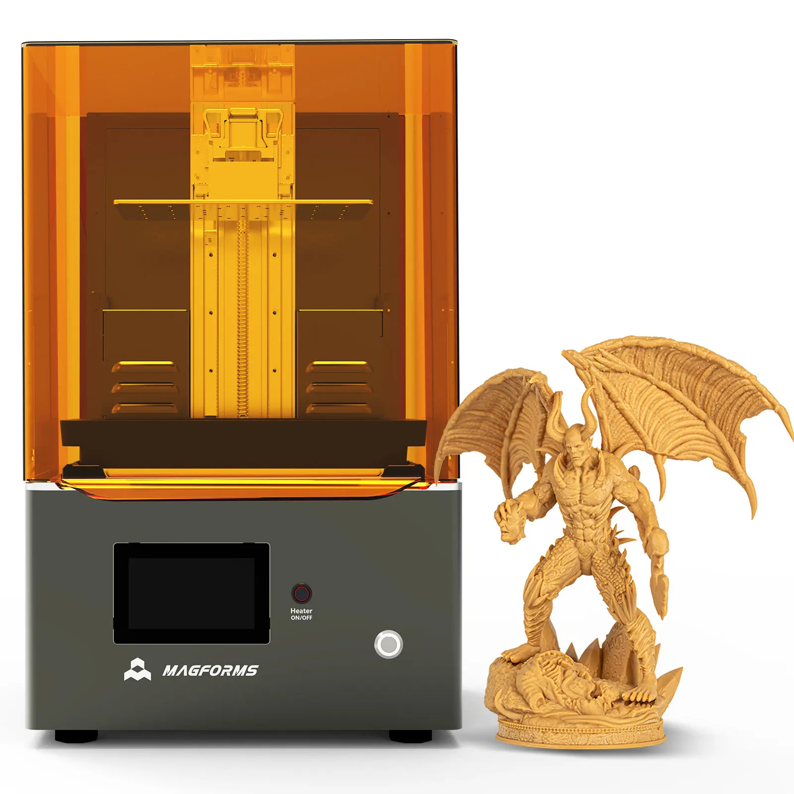 Magforms Diy Figurine Texture Uv Curing Big Size 4K 6K 8K 405Nm Resin Color Professional Dlp Lcd Printer Machine
Magforms Diy Figurine Texture Uv Curing Big Size 4K 6K 8K 405Nm Resin Color Professional Dlp Lcd Printer Machine