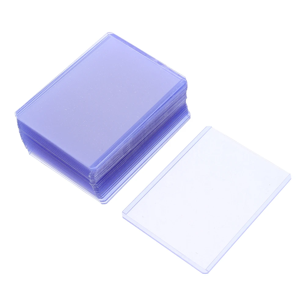 30 Pcs Card Sleeves Hard PVC Protector 3 Inch Double Sided Clear Baseball Game Cards Storage Display Case Plastic Holder
30 Pcs Card Sleeves Hard PVC Protector 3 Inch Double Sided Clear Baseball Game Cards Storage Display Case Plastic Holder