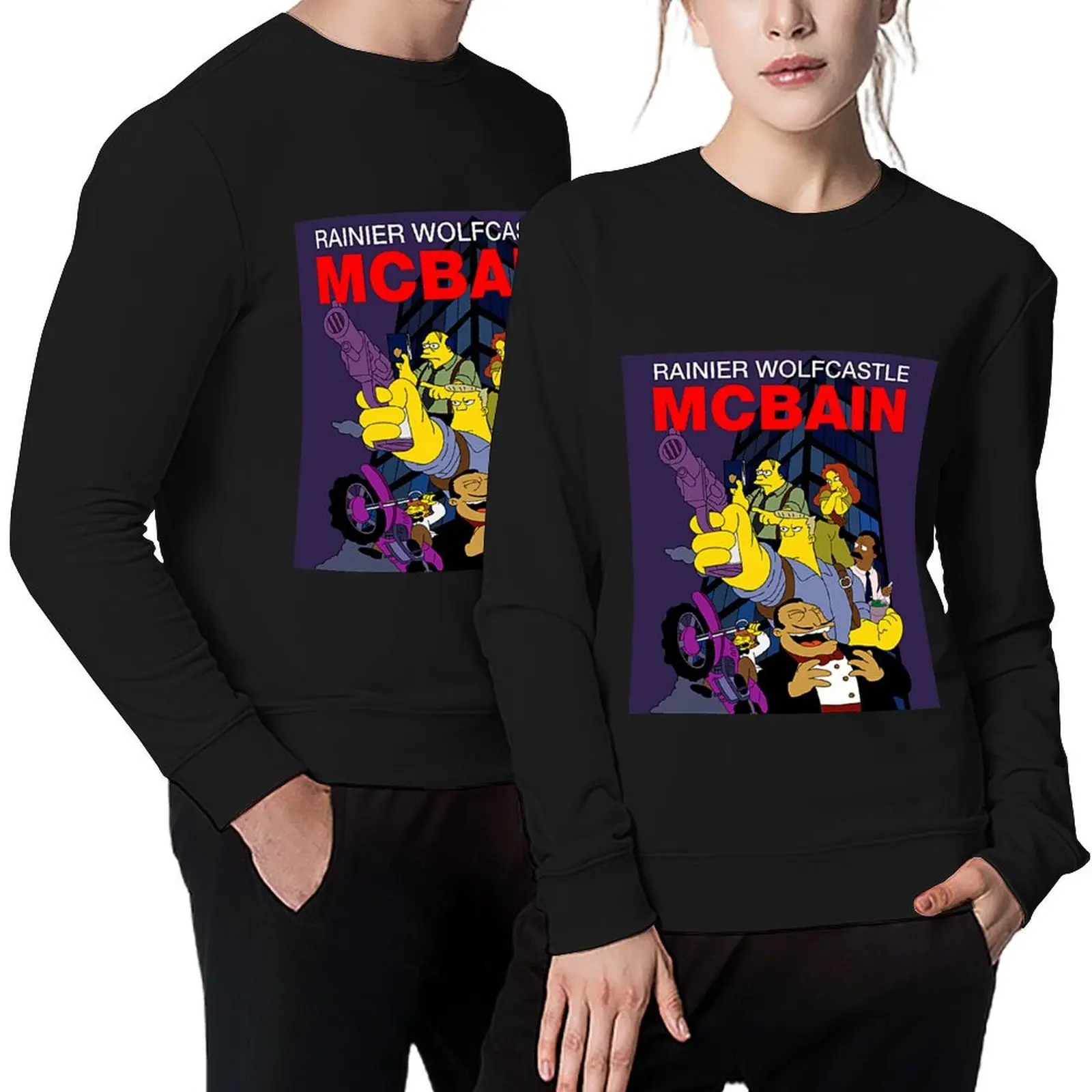 Rainier Wolfcastle - McBain Pullover men clothes men's winter sweater anime clothing korean clothes men's sweatshirt
Rainier Wolfcastle - McBain Pullover men clothes men's winter sweater anime clothing korean clothes men's sweatshirt