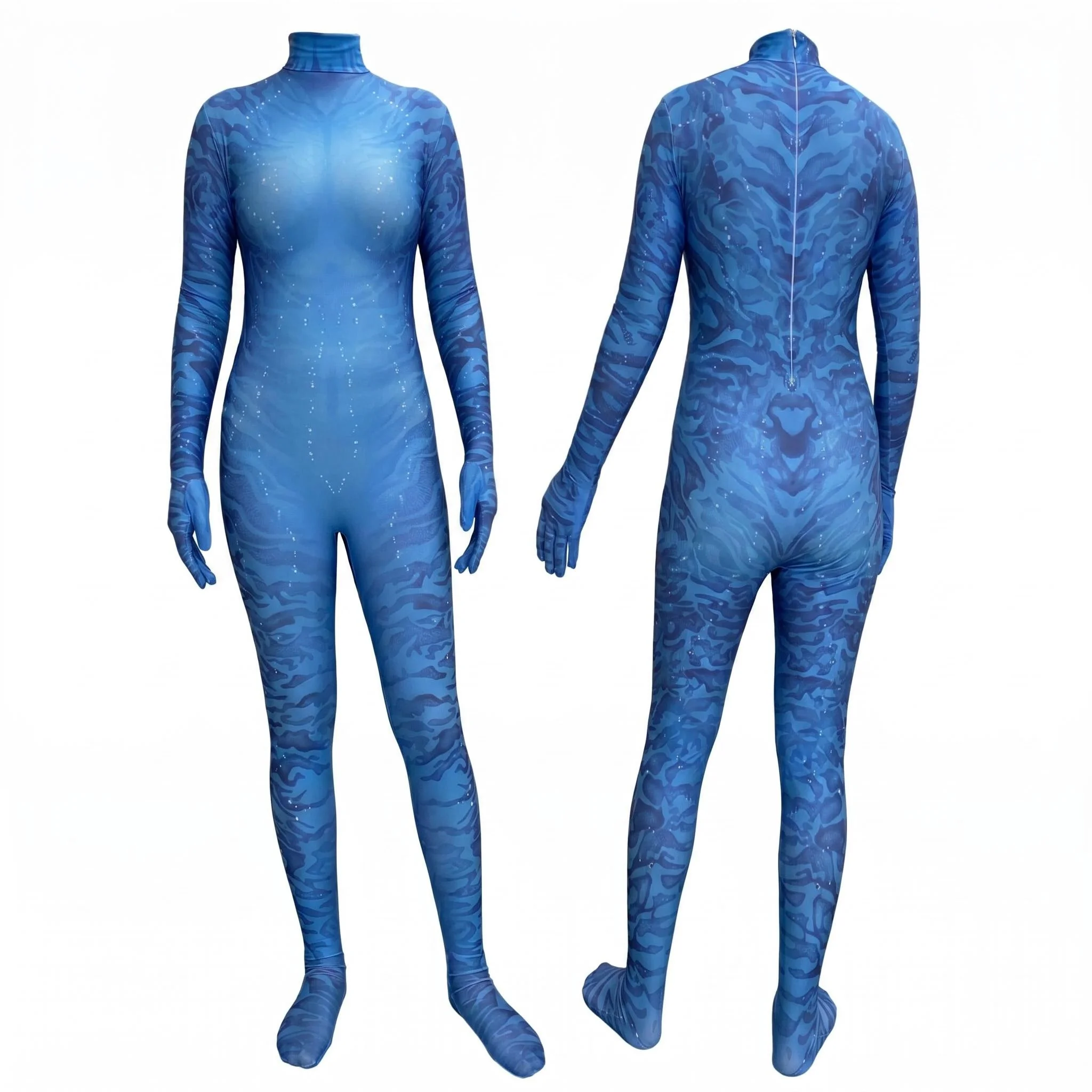 Adult Women Neytiri Avatar Cosplay Costume Movie Way of Water 3D Print Alien Zentai Full Bodysuit Halloween Party Jumpsuit
Adult Women Neytiri Avatar Cosplay Costume Movie Way of Water 3D Print Alien Zentai Full Bodysuit Halloween Party Jumpsuit