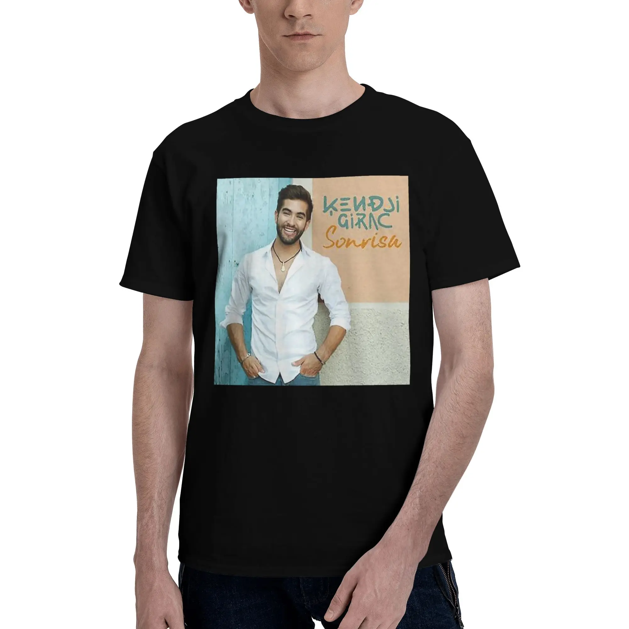Kendji Girac Gitano (1) 100% Cotton T-Shirt Men'sClassic T Shirts Men Round Neck Short Sleeve S-6XL
Kendji Girac Gitano (1) 100% Cotton T-Shirt Men'sClassic T Shirts Men Round Neck Short Sleeve S-6XL