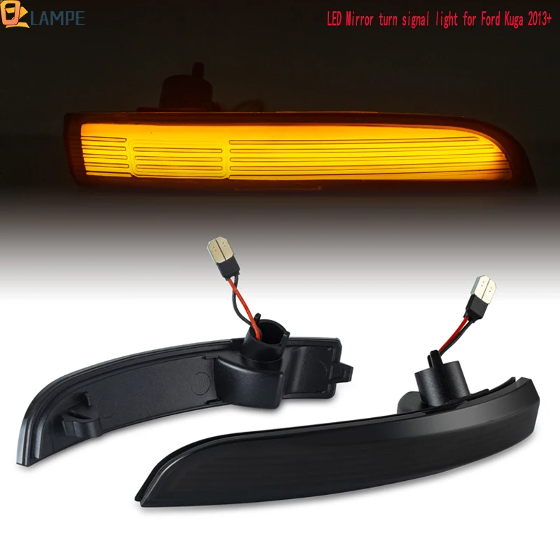 2PCS Normal Flash/Dynamic LED Turn Signal Light For Ford Kuga Escape EcoSport 2013-2021 Side Mirror Sequential Indicator Blinker
2PCS Normal Flash/Dynamic LED Turn Signal Light For Ford Kuga Escape EcoSport 2013-2021 Side Mirror Sequential Indicator Blinker