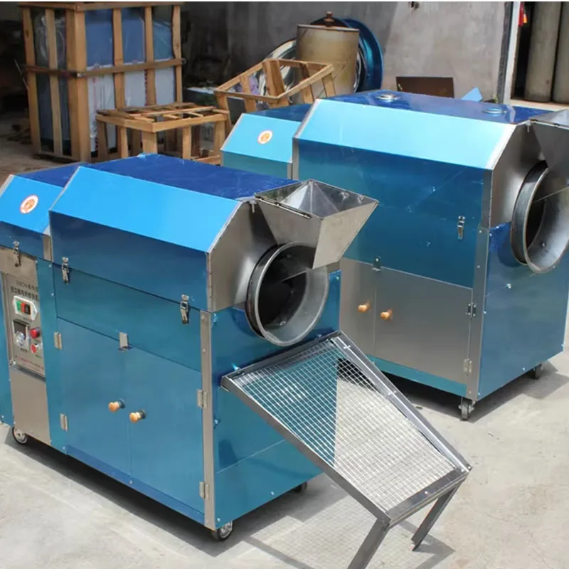 Gas/Electric Heating Peanut Chestnuts Drum Walnut Chili Pepper Roasting Machine Commercial Roast Machine for Nut Customized
Gas/Electric Heating Peanut Chestnuts Drum Walnut Chili Pepper Roasting Machine Commercial Roast Machine for Nut Customized
