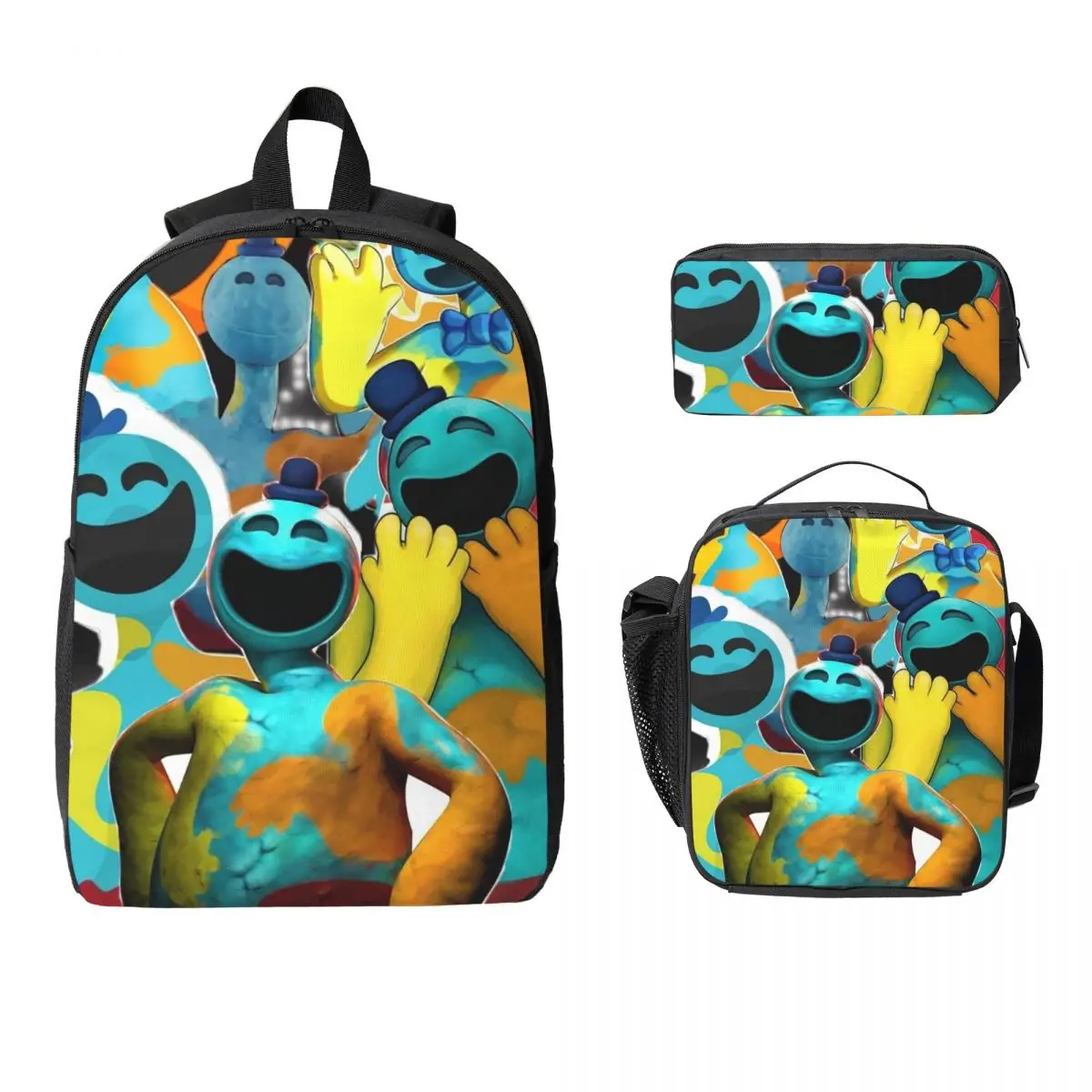 Doey Doughman Horror Pianosaurus Backpack Boys Girls BookBag School Bag Laptop Shoulder Bags 3ps Insulated Lunch Bag Pencil Case
Doey Doughman Horror Pianosaurus Backpack Boys Girls BookBag School Bag Laptop Shoulder Bags 3ps Insulated Lunch Bag Pencil Case