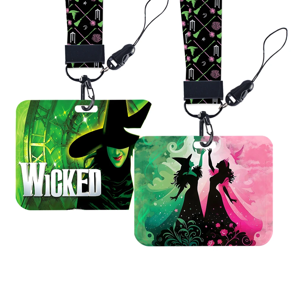 Wicked Movie Horizontal Card Cover Student Campus Hanging Neck Straps Card Holder Lanyard ID Card Holders Keychains
Wicked Movie Horizontal Card Cover Student Campus Hanging Neck Straps Card Holder Lanyard ID Card Holders Keychains