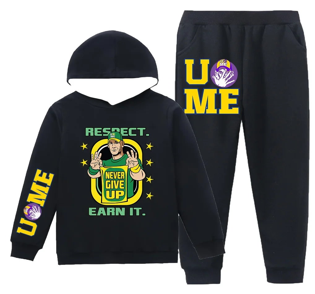 John Cena, комплект с двусторонним принтом и капюшоном, весенне-осенний мужской костюм с длинными рукавами, толстовка Uc Me для мальчиков
John Cena, комплект с двусторонним принтом и капюшоном, весенне-осенний мужской костюм с длинными рукавами, толстовка Uc Me для мальчиков