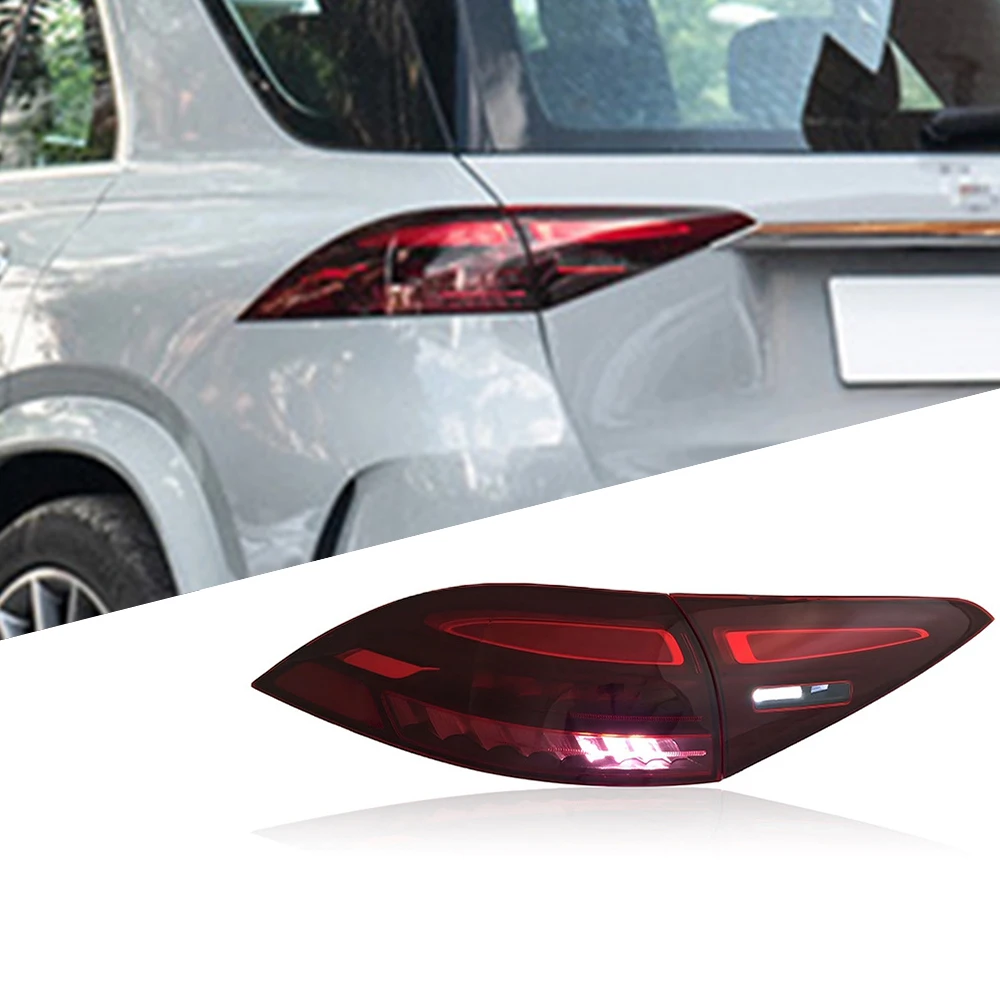 LED Taillight Assembly Upgrade for W167 2019-2023 with Day Running Light Flow Turn Signal Rear Lamp
LED Taillight Assembly Upgrade for W167 2019-2023 with Day Running Light Flow Turn Signal Rear Lamp
