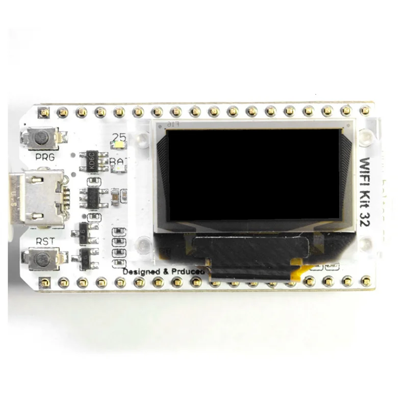 Exquisite-Wifi Kit 32 Is Compatible With Iot Development Board ESP32 Chip And Supports Bluetooth OLED Wireless
Exquisite-Wifi Kit 32 Is Compatible With Iot Development Board ESP32 Chip And Supports Bluetooth OLED Wireless