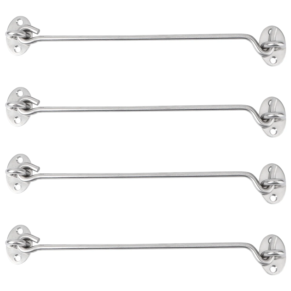 4 Pcs Window Bars Security Stainless Steel Air Hook Cabin With Screws Hooks Ceiling
4 Pcs Window Bars Security Stainless Steel Air Hook Cabin With Screws Hooks Ceiling