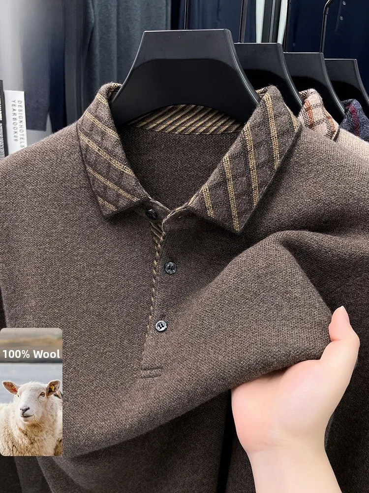 Мужской шерстяной свитер Rn: утепленный, зимний, модный, комфортный, теплый, в полоску, вязаный, повседневный, деловой стиль
Мужской шерстяной свитер Rn: утепленный, зимний, модный, комфортный, теплый, в полоску, вязаный, повседневный, деловой стиль