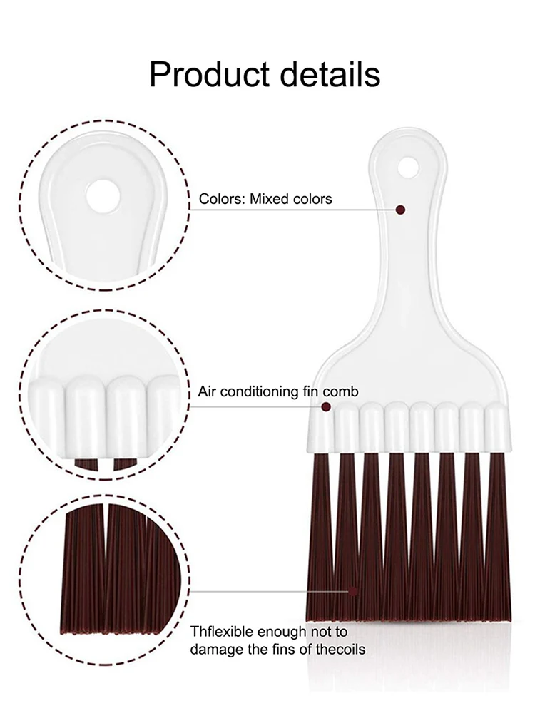 5pcs Air Conditioner Condenser Comb Stainless Steel Air Refrigerator Fin Cleaner Portable Straightening Cleaning Tool Universal
5pcs Air Conditioner Condenser Comb Stainless Steel Air Refrigerator Fin Cleaner Portable Straightening Cleaning Tool Universal
