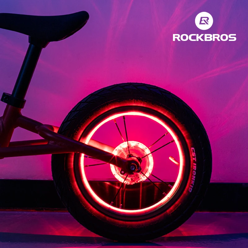 ROCKBROS Bicycle Wheel Smart LED Light 1PCS Warning Light 7 Colors MTB BikeVibration Sensing Light Bike Accessories
ROCKBROS Bicycle Wheel Smart LED Light 1PCS Warning Light 7 Colors MTB BikeVibration Sensing Light Bike Accessories