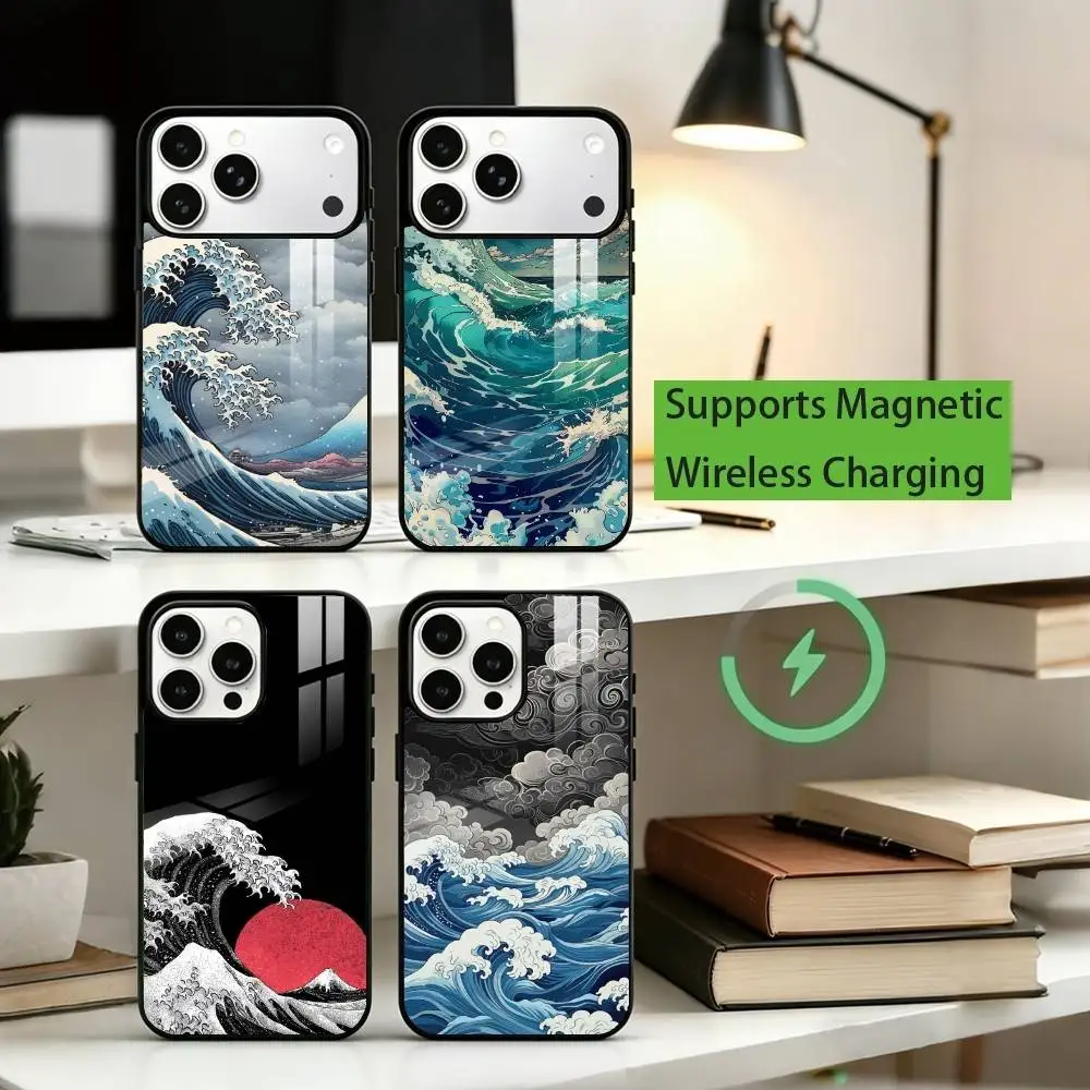 Japan The Great Wave Art Phone Case For iPhone17,16,15,14,13,12,11 Plus,Pro Compatible with magnetic wireless charging
Japan The Great Wave Art Phone Case For iPhone17,16,15,14,13,12,11 Plus,Pro Compatible with magnetic wireless charging