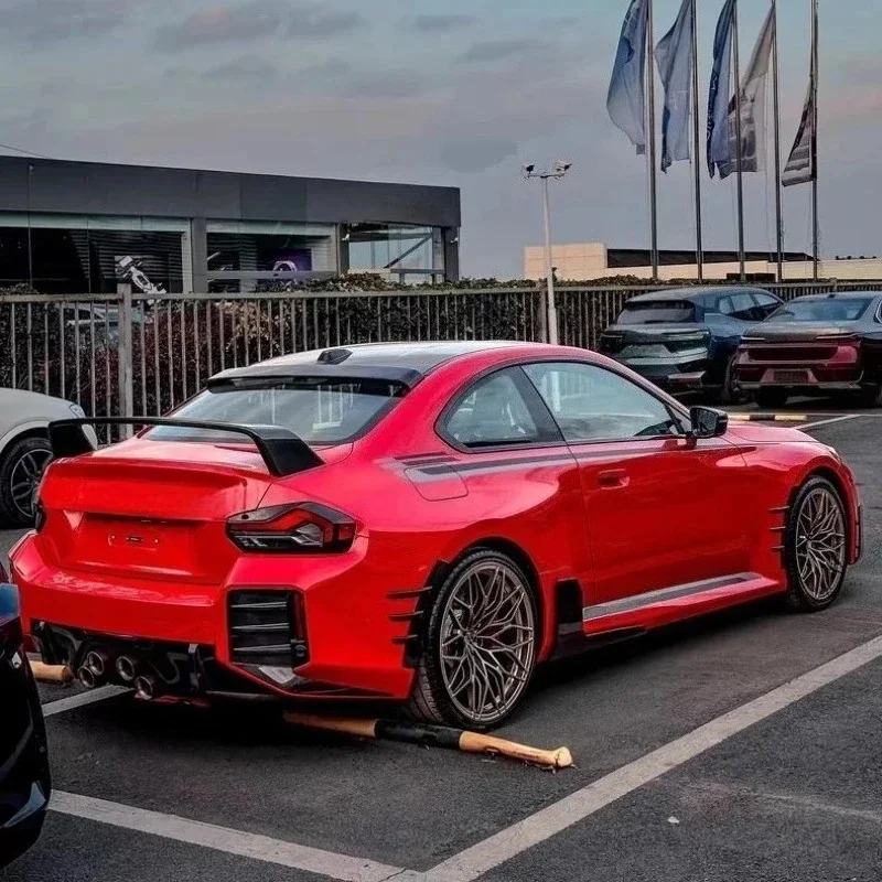 For BMW M2 G87 2023+ MP Style Coupe Carbon Fiber Rear Bumper Lip Diffuser Spoiler Middle Exhaust Pipe Outlet Car Body Kit
For BMW M2 G87 2023+ MP Style Coupe Carbon Fiber Rear Bumper Lip Diffuser Spoiler Middle Exhaust Pipe Outlet Car Body Kit