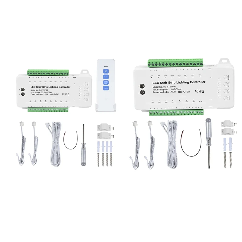 2025 Trend16 Channels Led Stair Light Staircase Controller 2 PIR For Indoor Flexible LED COB Strip Light
2025 Trend16 Channels Led Stair Light Staircase Controller 2 PIR For Indoor Flexible LED COB Strip Light