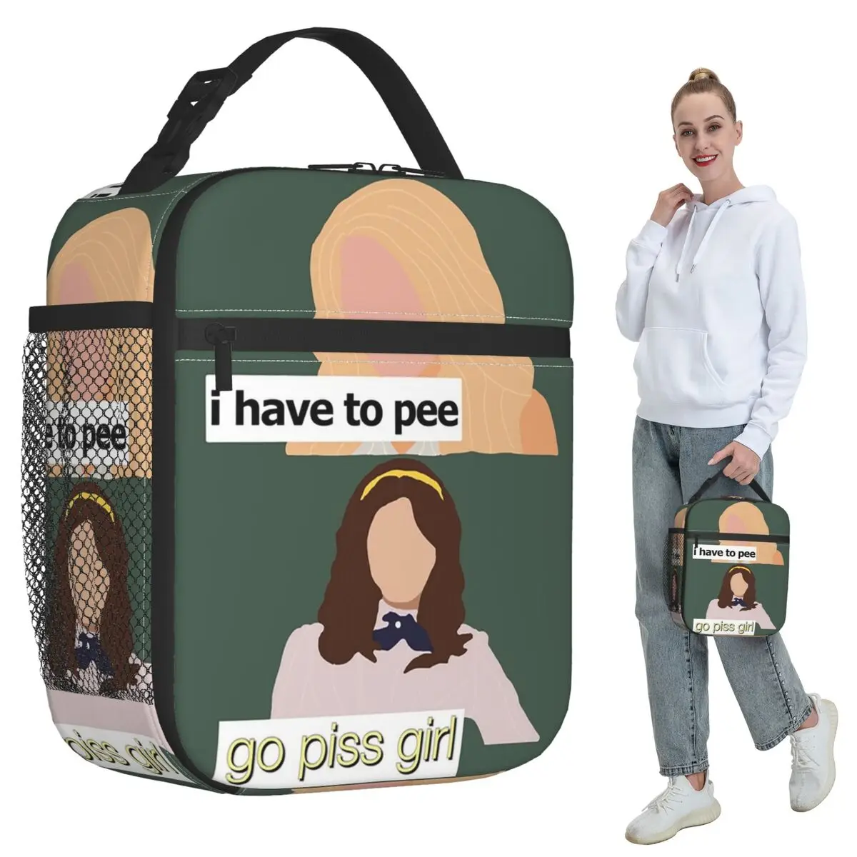 Go Piss Girl Insulated Lunch Bag for Women Office Cooler Thermal Food Box Tote Leakproof Lunch Boxes Container
Go Piss Girl Insulated Lunch Bag for Women Office Cooler Thermal Food Box Tote Leakproof Lunch Boxes Container