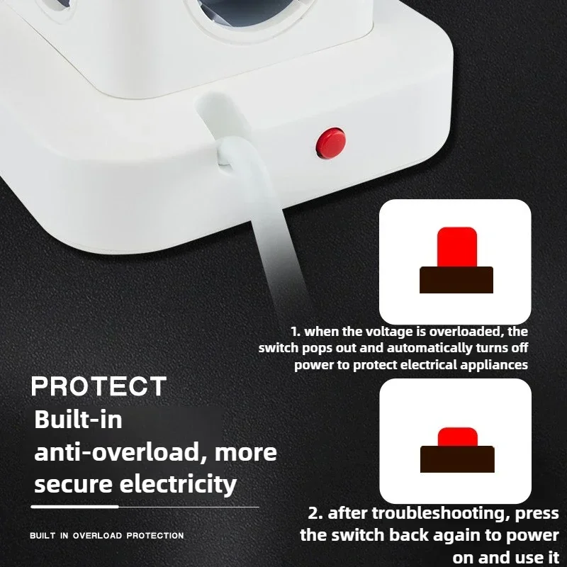 2026 2500W 3 Meters Power Board AC220V EU Vertical Socket 10A Power Strip with USB Suitable for Home Office Layered Master
2026 2500W 3 Meters Power Board AC220V EU Vertical Socket 10A Power Strip with USB Suitable for Home Office Layered Master