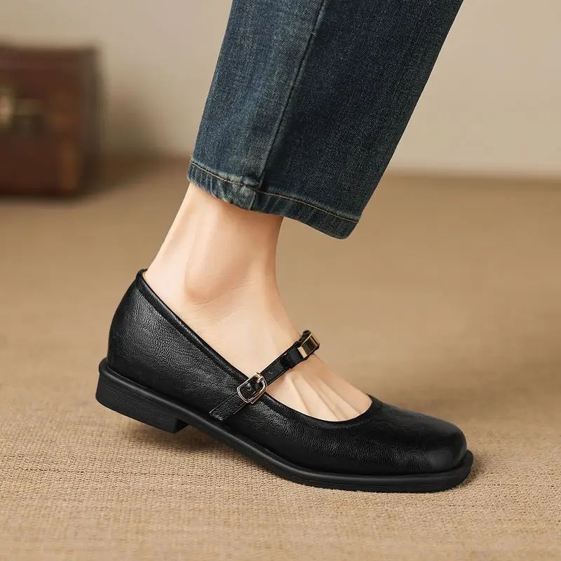 Женские туфли Girseaby коричневого цвета, на плоской подошве, с квадратным носком, с ремешком на пряжке, большие размеры 42-43, повседневные, мягкие, нескользящие, женская обувь Мэри Джейн
Женские туфли Girseaby коричневого цвета, на плоской подошве, с квадратным носком, с ремешком на пряжке, большие размеры 42-43, повседневные, мягкие, нескользящие, женская обувь Мэри Джейн